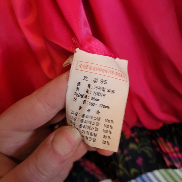 Vintage paisley print down filled puffer jacket - Picture 13 of 16